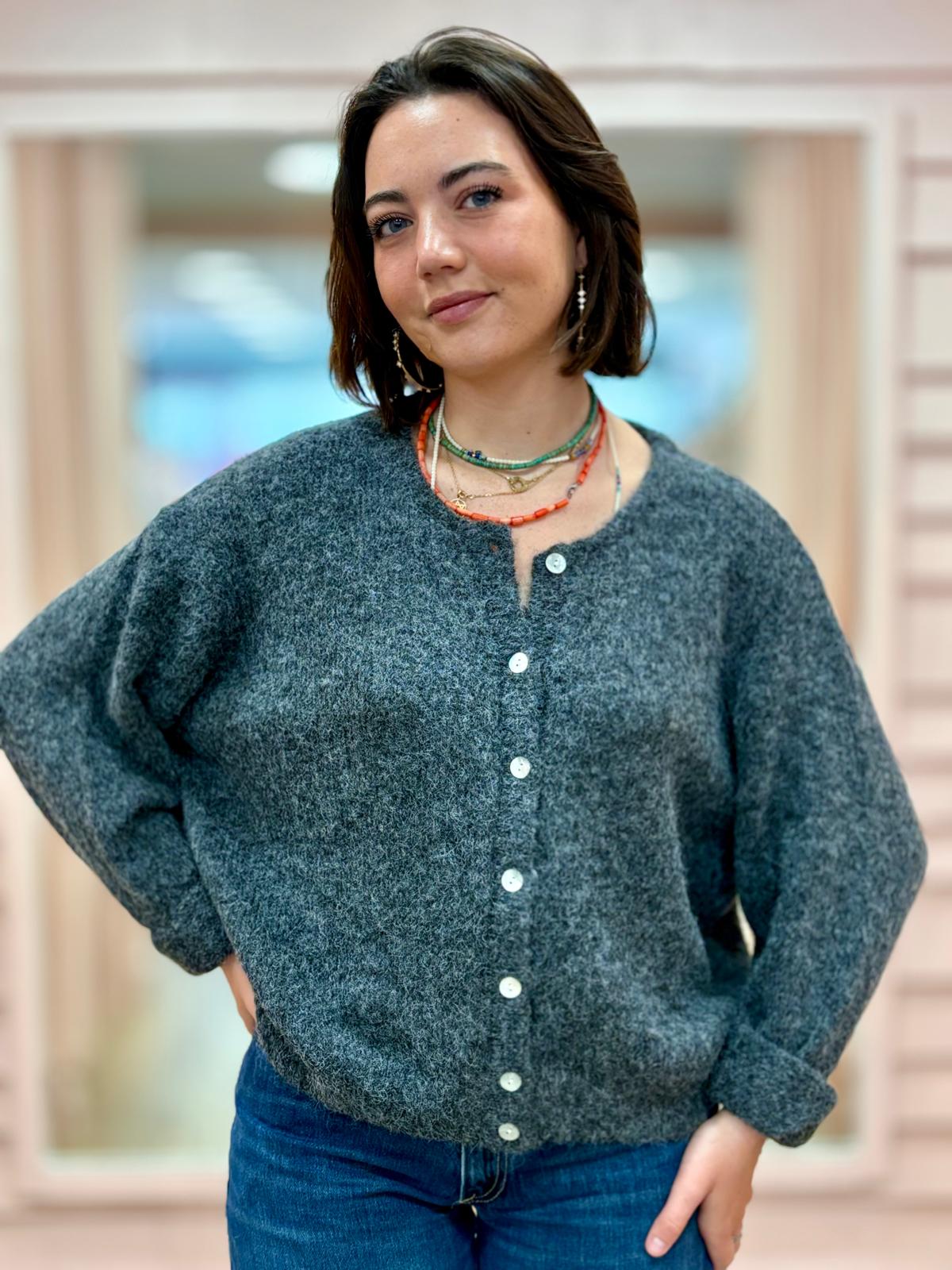 Gilet boutonné