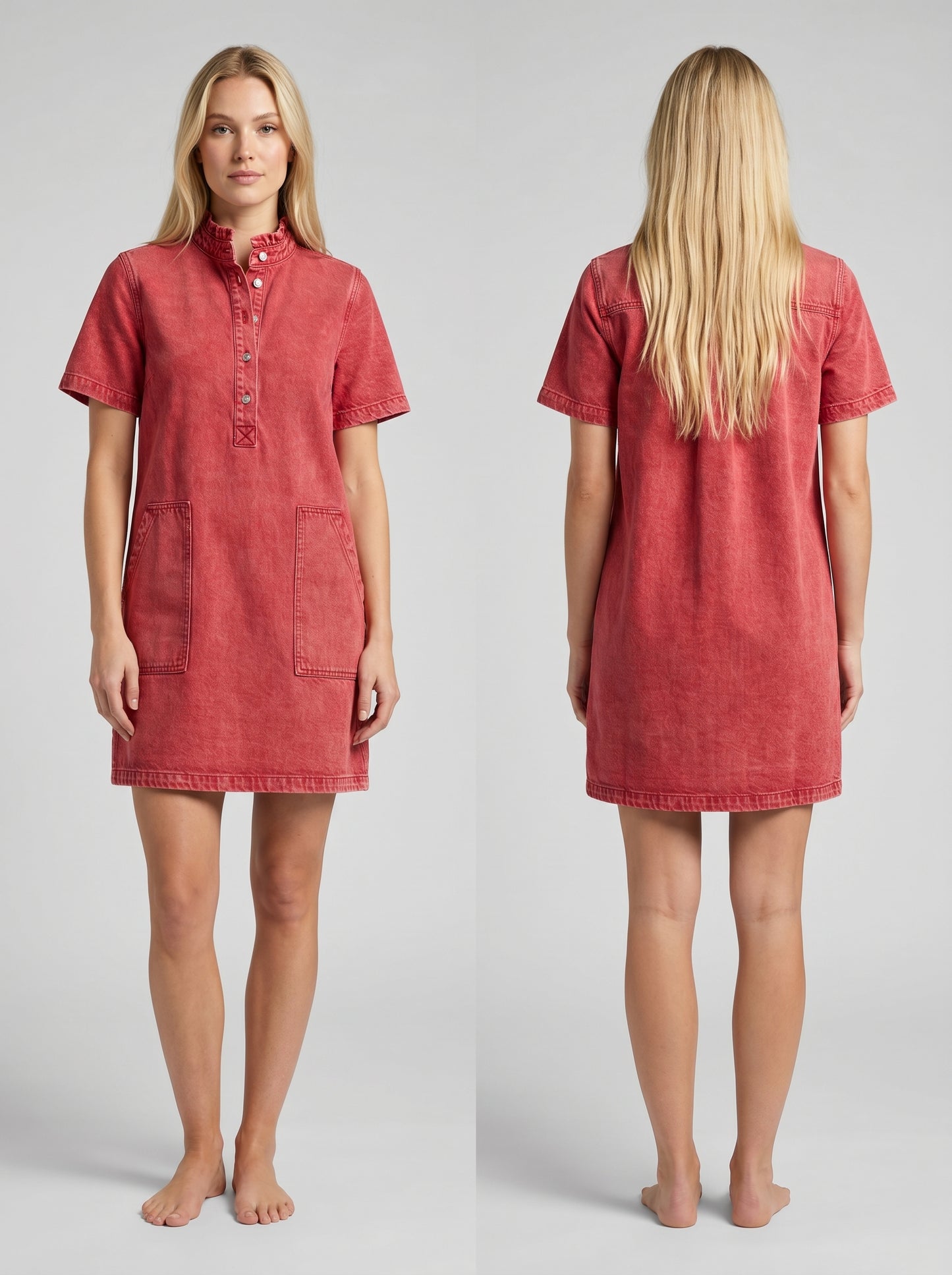 robe en Jean avec manches