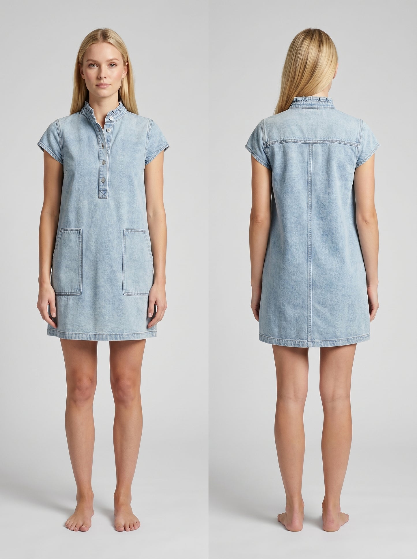 robe en Jean avec manches