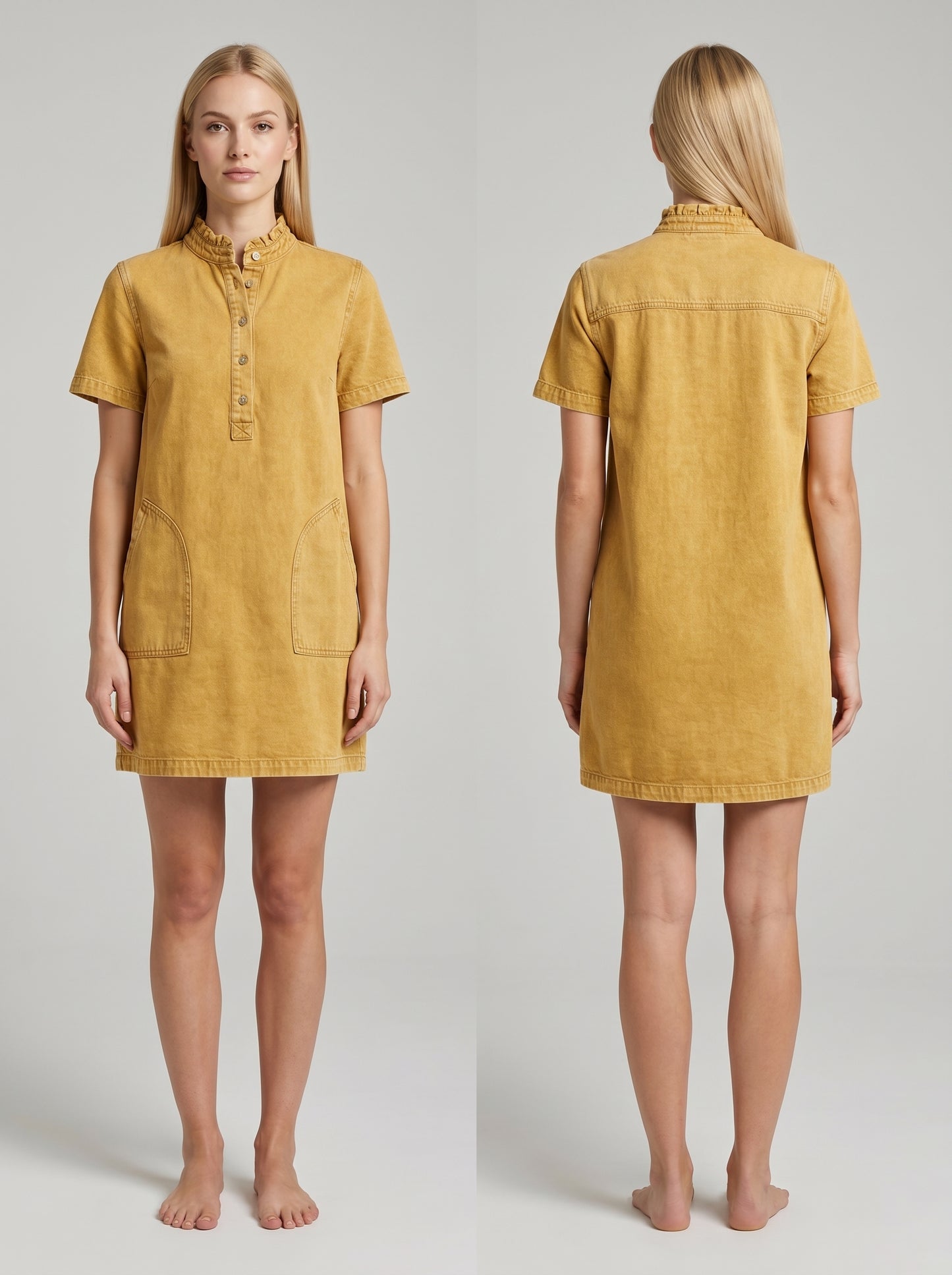 robe en Jean avec manches