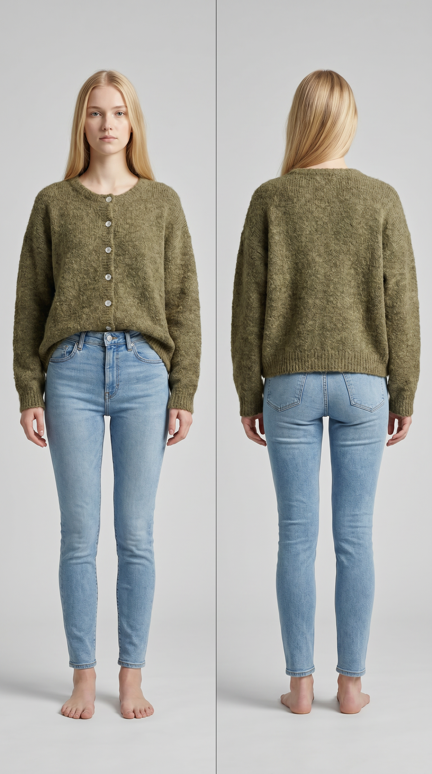 Gilet bouton classique